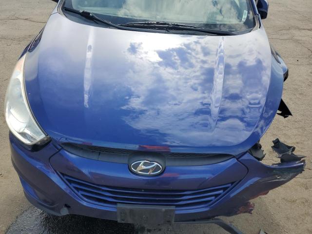 KM8JUCACXCU395736 - 2012 HYUNDAI TUCSON GLS BLUE photo 11