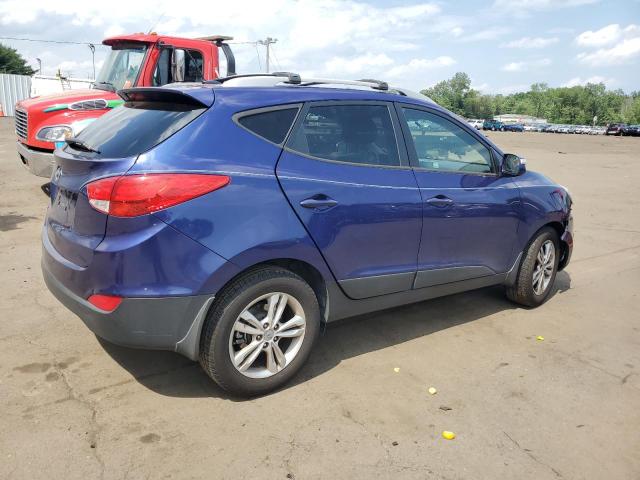 KM8JUCACXCU395736 - 2012 HYUNDAI TUCSON GLS BLUE photo 3