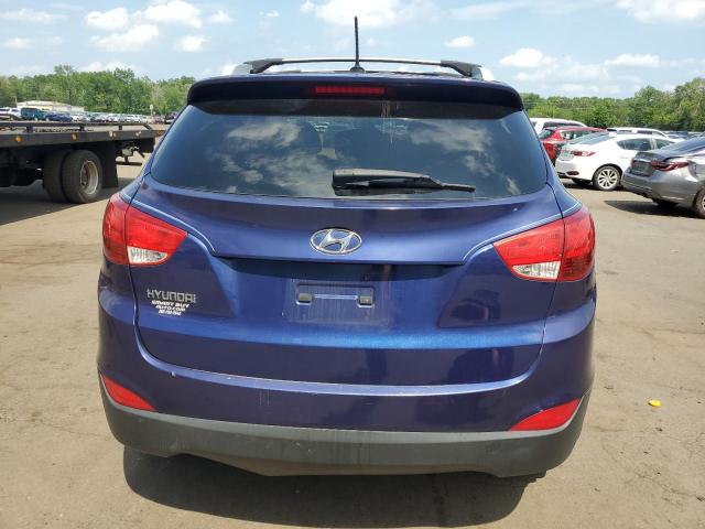 KM8JUCACXCU395736 - 2012 HYUNDAI TUCSON GLS BLUE photo 6