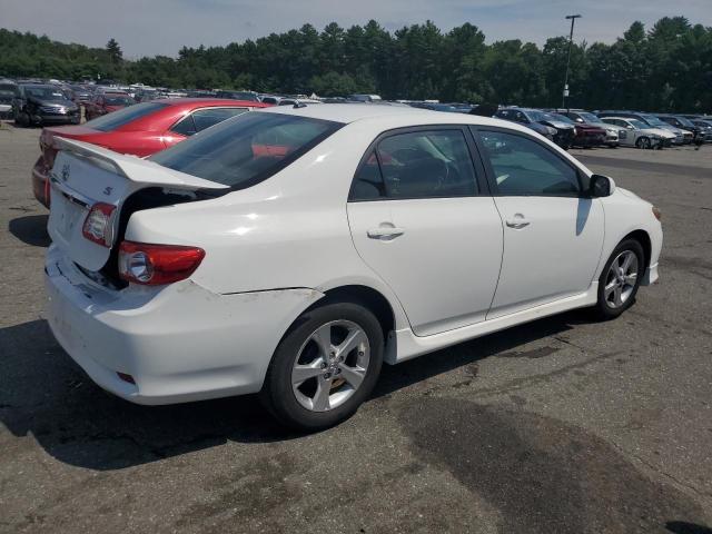 2T1BU4EE4BC615555 - 2011 TOYOTA COROLLA BASE WHITE photo 3