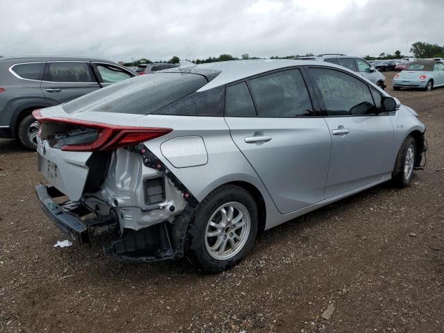 JTDKARFP5H3034329 - 2017 TOYOTA PRIUS PRIM ვერცხლისფერი ფოტო 3
