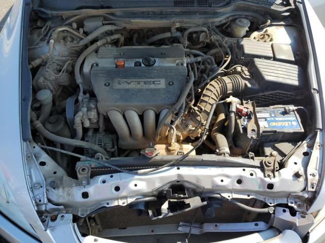 1HGCM56885A108378 - 2005 HONDA ACCORD EX SILVER photo 11