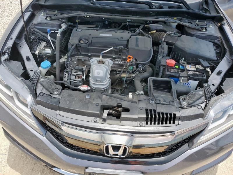 1HGCT1B80GA012927 - 2016 HONDA ACCORD EXL GRAY photo 11