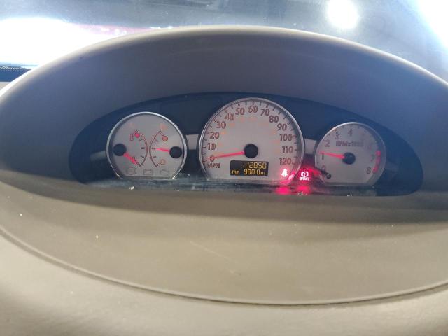 1G8AL55F57Z189492 - 2007 SATURN ION LEVEL 3 BLUE photo 9