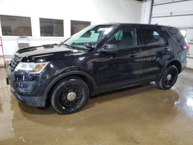 1FM5K8AT5HGA62869 - 2017 FORD EXPLORER POLICE INTERCEPTOR BLACK photo 1