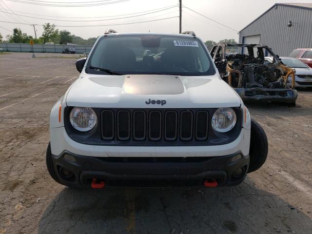 ZACCJBCB9HPF46207 - 2017 JEEP RENEGADE TRAILHAWK WHITE photo 5