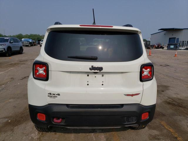 ZACCJBCB9HPF46207 - 2017 JEEP RENEGADE TRAILHAWK WHITE photo 6