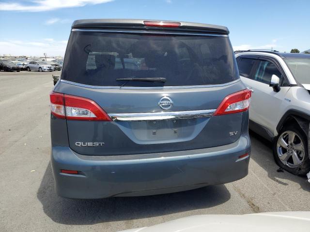 JN8AE2KP6C9031480 - 2012 NISSAN QUEST S GRAY photo 6