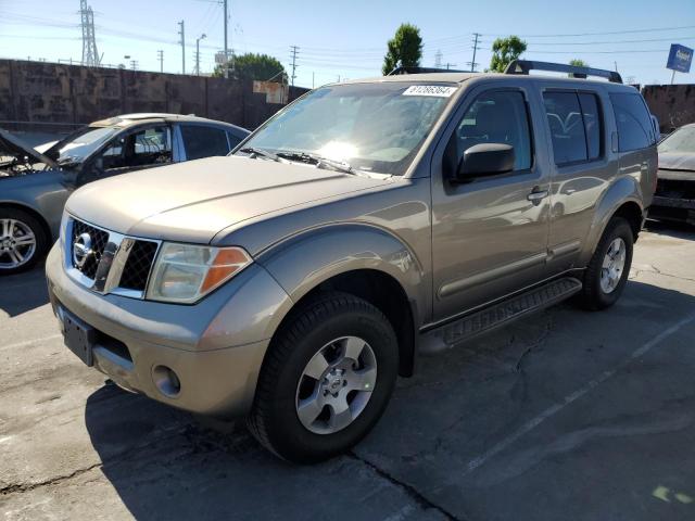 5N1AR18U86C623912 - 2006 NISSAN PATHFINDER LE BEIGE photo 1