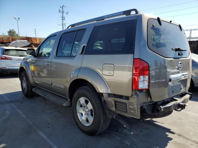 5N1AR18U86C623912 - 2006 NISSAN PATHFINDER LE BEIGE photo 2