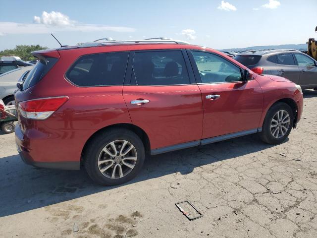 5N1AR2MM7DC611341 - 2013 NISSAN PATHFINDER S RED photo 3