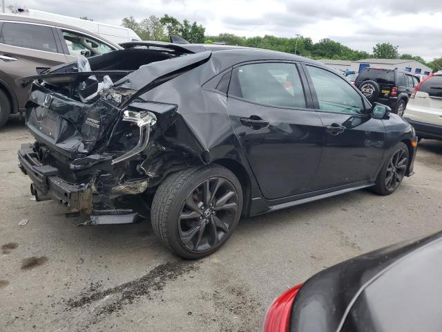 SHHFK7H93JU411068 - 2018 HONDA CIVIC SPORT TOURING BLACK photo 3