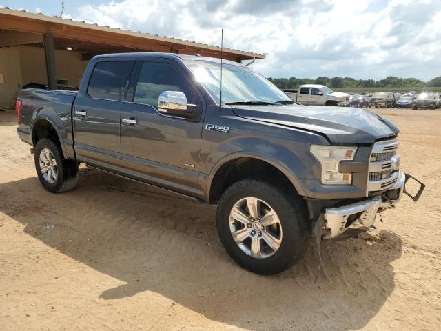 1FTEW1EG2FFA99264 - 2015 FORD F150 SUPERCREW GRAY photo 4