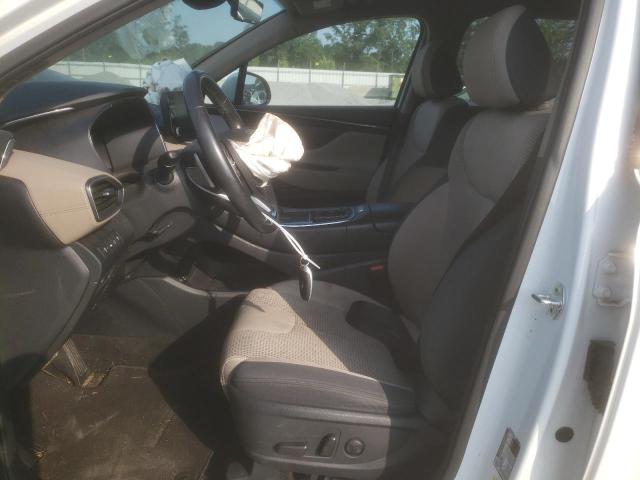 5NMS64AJXMH301287 - 2021 HYUNDAI SANTA FE SEL WHITE photo 7