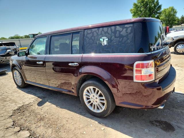 2FMGK5C82KBA25910 - 2019 FORD FLEX SEL Tünd qırmızı foto 2