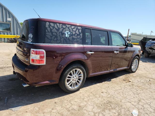 2FMGK5C82KBA25910 - 2019 FORD FLEX SEL Tünd qırmızı foto 3