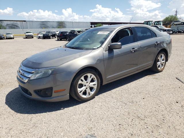 3FAHP0HA9CR401939 - 2012 FORD FUSION SE GRAY photo 1