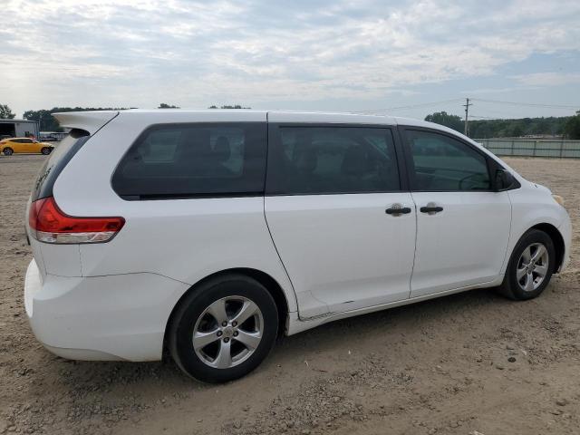 5TDZK3DC7DS343981 - 2013 TOYOTA SIENNA WHITE photo 3