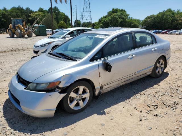 2HGFA16988H343098 - 2008 HONDA CIVIC EXL ვერცხლისფერი ფოტო 1