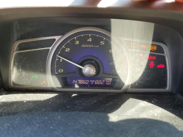 2HGFA16988H343098 - 2008 HONDA CIVIC EXL ვერცხლისფერი ფოტო 9