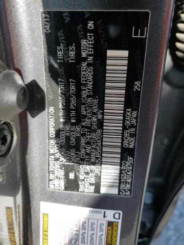 JTEBU5JR5H5447098 - 2017 TOYOTA 4RUNNER SR5/SR5 PREMIUM GRAY photo 13