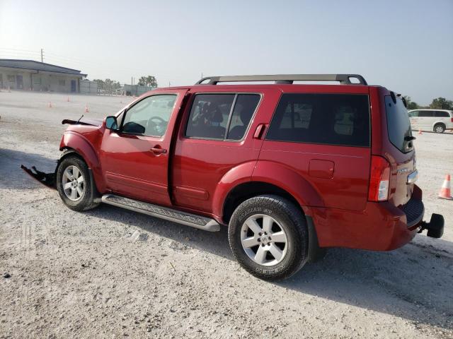 5N1AR1NN8BC618071 - 2011 NISSAN PATHFINDER S RED photo 2