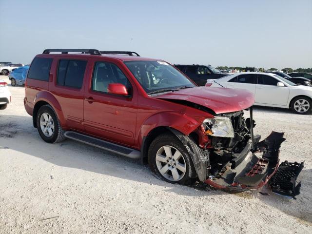 5N1AR1NN8BC618071 - 2011 NISSAN PATHFINDER S RED photo 4