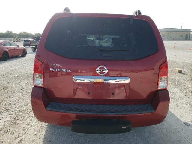5N1AR1NN8BC618071 - 2011 NISSAN PATHFINDER S RED photo 6