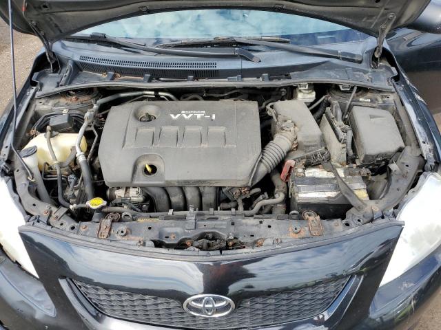 2T1BU4EE0AC397340 - 2010 TOYOTA COROLLA BASE GRAY photo 11