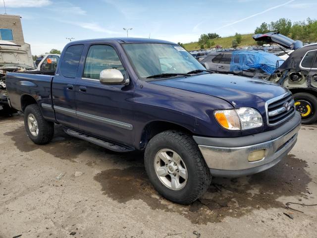 5TBBT441XYS002754 - 2000 TOYOTA TUNDRA ACCESS CAB ლურჯი ფოტო 4