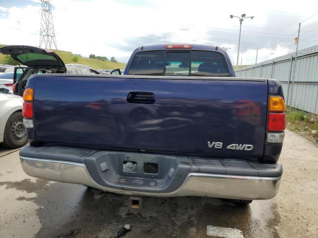 5TBBT441XYS002754 - 2000 TOYOTA TUNDRA ACCESS CAB ლურჯი ფოტო 6