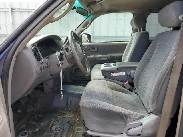 5TBBT441XYS002754 - 2000 TOYOTA TUNDRA ACCESS CAB ლურჯი ფოტო 7