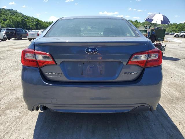 4S3BNBA60G3054741 - 2016 SUBARU LEGACY 2.5I BLUE photo 6