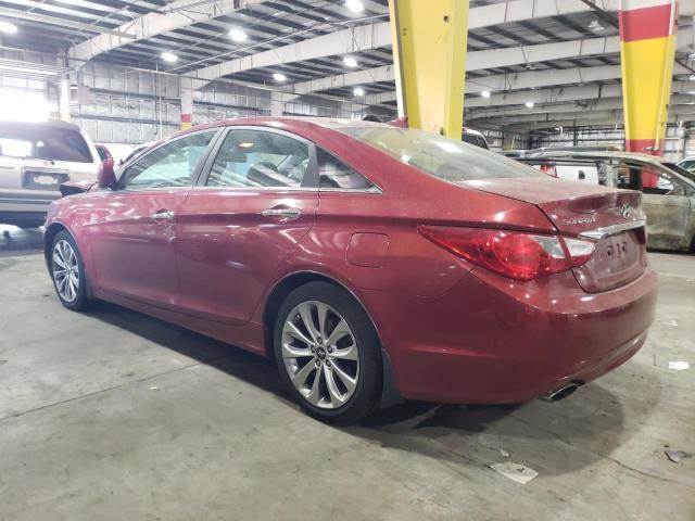 5NPEC4AC3DH563954 - 2013 HYUNDAI SONATA GLS SE RED photo 2