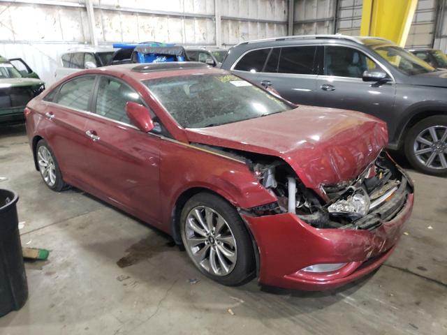 5NPEC4AC3DH563954 - 2013 HYUNDAI SONATA GLS SE RED photo 4