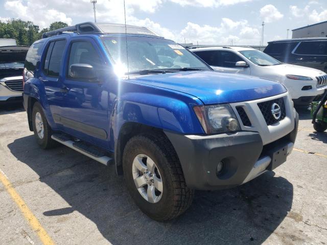 5N1AN0NW8DN820222 - 2013 NISSAN XTERRA X BLUE photo 4