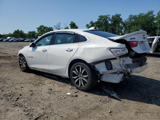 1G1ZG5ST7LF129922 - 2020 CHEVROLET MALIBU RS WHITE photo 2