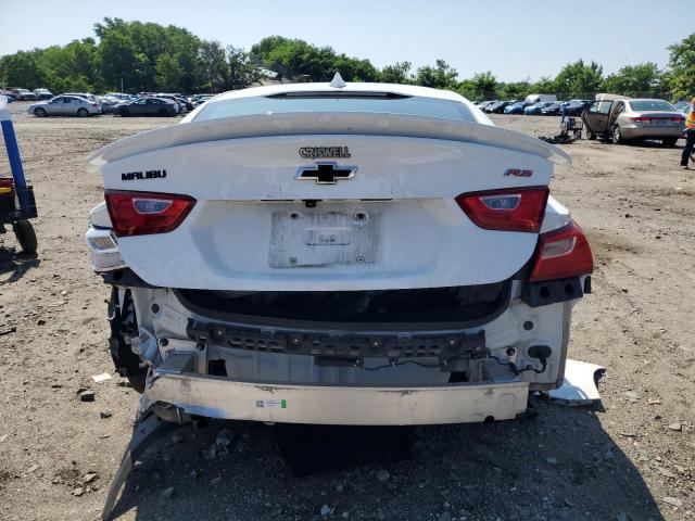 1G1ZG5ST7LF129922 - 2020 CHEVROLET MALIBU RS WHITE photo 6