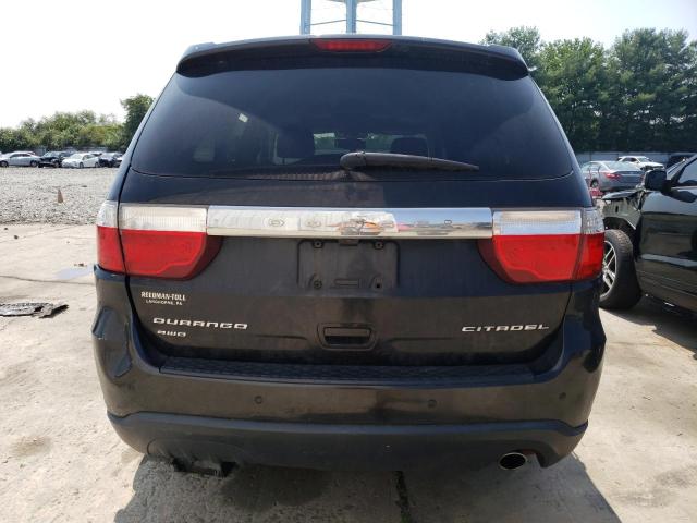 1D4RE5GG6BC599435 - 2011 DODGE DURANGO CITADEL BLACK photo 6