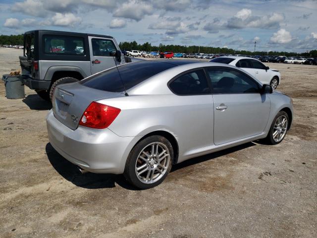 JTKDE177X60110017 - 2006 TOYOTA SCION TC 银色 照片 3