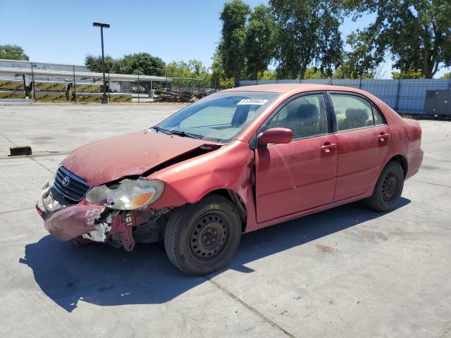 JTDBR32E460062048 - 2006 TOYOTA COROLLA CE RED photo 1