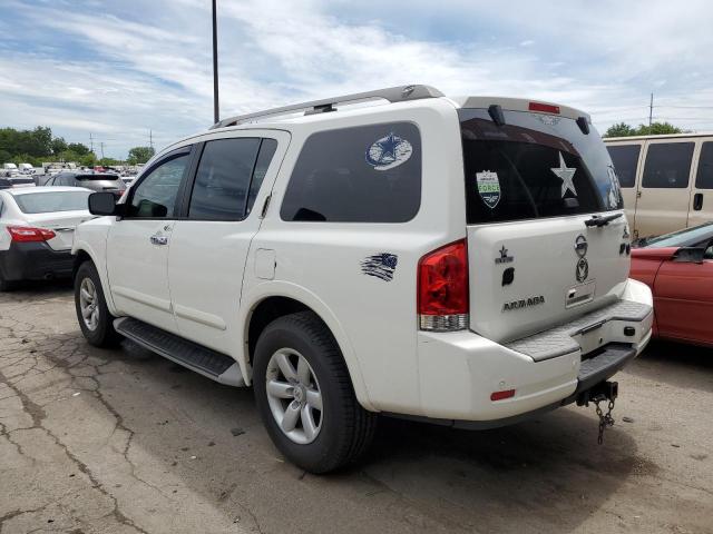 5N1AA0ND5BN608000 - 2011 NISSAN ARMADA SV WHITE photo 2