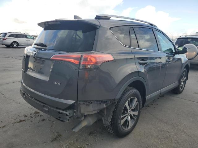 2T3WFREV9HW328445 - 2017 TOYOTA RAV4 XLE GRAY photo 3