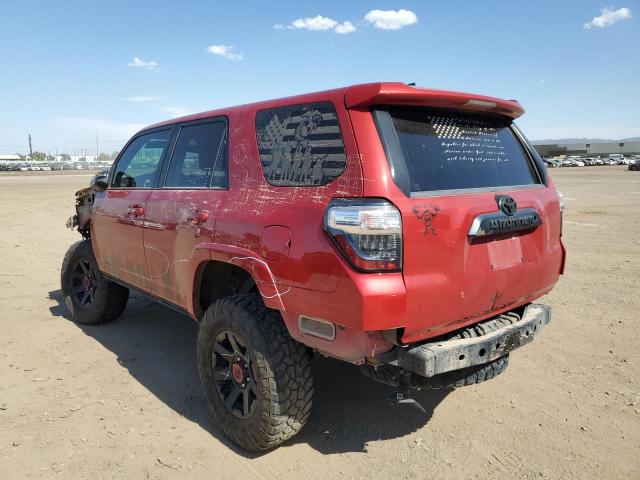 JTEBU5JR9G5375370 - 2016 TOYOTA 4RUNNER SR5/SR5 PREMIUM 红色 照片 2