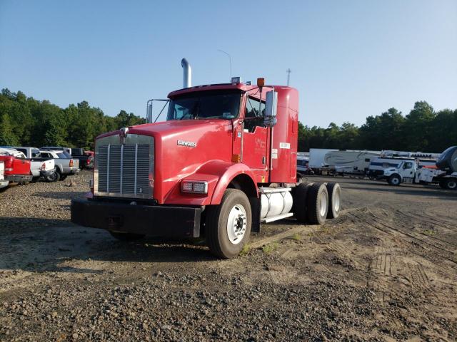 1XKDDU9X79J256628 - 2009 KENWORTH CONSTRUCTI T800 RED photo 2