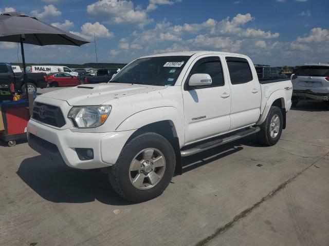 5TFJU4GN2FX074411 - 2015 TOYOTA TACOMA DOUBLE CAB PRERUNNER WHITE photo 1