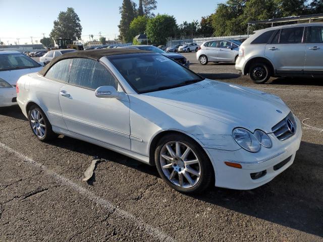 WDBTK56F87T080817 - 2007 MERCEDES-BENZ CLK 350 WHITE photo 4