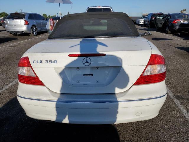 WDBTK56F87T080817 - 2007 MERCEDES-BENZ CLK 350 WHITE photo 6