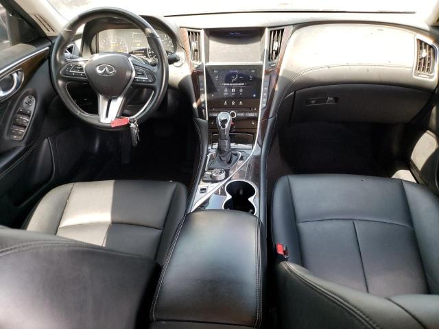 JN1EV7AP3KM517447 - 2019 INFINITI Q50 LUXE SILVER photo 8