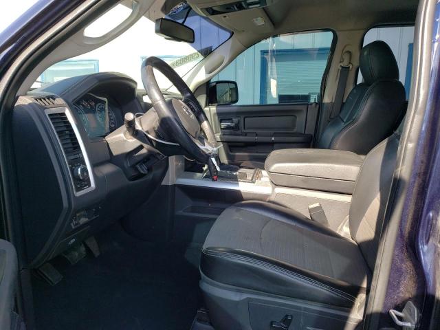 1C6RD7HTXCS161166 - 2012 DODGE RAM 1500 SPORT BLUE photo 7